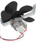 Direct Fit BP17 Range Hood Fan Motor Replacement For Nu-Tone 40000 42000 Series And Kenmore Stoves By Fetechmate, metal blades