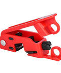Badass Circuit Breaker Lockout Kit, Industrial Grade Lockout Tagout Breaker Locks For Standard Single And Double Toggles, Heavy Duty Safety Locks For 120V 240V Panels, 8 Pack, red safety lock tool for secure electrical maintenance.