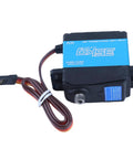 Heavy Duty 35Kg Digital Steering Servo For Rc Cars Featuring Waterproof Metal Gears with wire connections and mounting points.