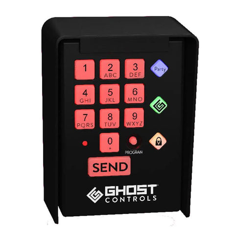 Premium Wireless Keypad For Automatic Gate Openers AXWK Model with PartyMode button, weatherproof casing, illuminated keys
