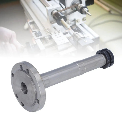 Built Tough 45 Steel Mini Lathe Spindle Replacement With 20mm Hole For MX 180D 7x12 8x14 Lathes And 180 Machine Hollow Metal Headstock Spindle