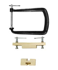 Classical Guitar Bridge Clamp For Quick Maintenance And Bridge Repair, Pro Fixture Clip Tool With Accessories, Fits Most Guitars