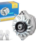 High Output 120A One Wire Self Exciting Alternator For 12V Systems Easy Install Plug In And Go CW Rotation 10SI Style