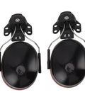 Heavy Duty Hard Hat Earmuffs With Plush Padded Cushions To Crush Loud Racket On The Job Site Adjustable Clips Fit Any Standard Construction Helmet.