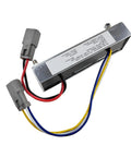 DC Converter 103700301 103700302 Replacement for Club Car DS Precedent Tempo Golf Cart, 12V Power Regulator shown with wires