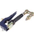 Air Operated Grease Gun Handheld High Pressure Injector with aluminum alloy body and quick connect nozzle