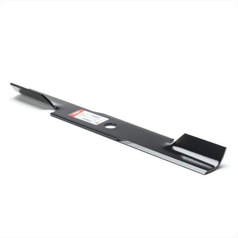 Side view of Six Pack High Lift Blades for Exmark 60 Inch Lazer Z X Series Mower Replacement, 20.5 inch length and 3 inch width blade