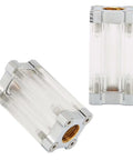 Check out this slick EABCHAML 40 Mesh Inline Water Cooling Filter with brass ends and clear acrylic body.