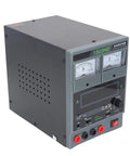 Heavy Duty Variable DC Power Supply 15V 3A Regulated Stabilized With Dual Display And USB Charging Port US Plug Ideal For Electronics Repair And Prototyping Fast Protection Against Short Circuit And Overcurrent With Automatic Recovery, front view