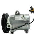 Mercedes Benz AC Air Conditioning Compressor Pump SS96 PV4 Pulley For Smart Fortwo Coupe 451 1L Replacement Part Aluminum Fuselage High Quality Durable Build With Precision Scroll Piston Design For Longevity And Smooth Quiet Operation, silver compressor with pulley