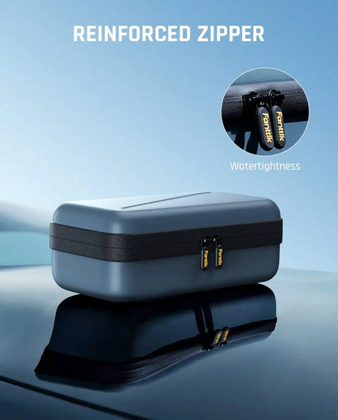 Officially Customized EVA Storage Case For X8 APEX Tire Inflator And S100 Kit with reinforced watertight zipper on display