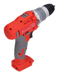 All Day Hassle Free Cordless Drill Driver With Dual Mode Switch Twenty Five Position Clutch High Torque Two Speed Gearbox Easy Grip Power Tool For Home Projects Knocking Out Tasks And Nipping Stubborn Bolts, side view showing ergonomic design.