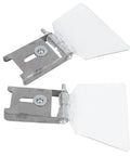 Bench Grinder Eye Shield 2 Pack Safety Guard For 125mm, 150mm, 200mm, And 250mm Grinding Wheels, 304 Stainless Steel Protective Cover