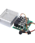 DC Motor Speed Controller With Digital Display, Reversible Drive, 10V-55V, 60A Heavy-Duty Unit For Industrial Automation And DIY Projects