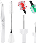 All In One Sewing Machine Cleaning Kit With Tweezers Double Headed Lint Brush And Four Mini Screwdrivers Flathead And Phillips