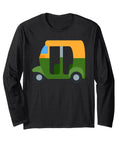 Dude This Totally Dope Auto Rickshaw Long Sleeve T Shirt Boasts A Sweet Tuk Tuk Vintage Travel Design Made From Cloud Like Cotton.