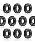 Black Eyeglass Frame Grips Hinge Tighteners Pack Of 10 For A Fast No Sweat Fix For Loose Frames Keeps Glasses Snug And Secure