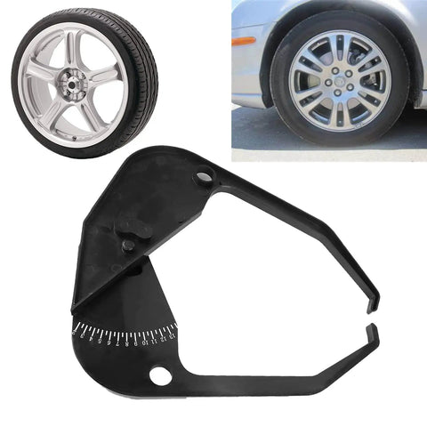 Compact Tire Width Caliper Wheel Gauge Tool Snug Portable Fit Quick Snap Measurements Ideal For Weekend Warriors And Local Gearheads Wanting Foolproof Accuracy