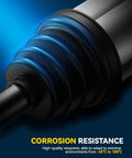 Built Like A Tank Front CV Axle Shaft Assembly For Ford F-150 2009 To 2014 4WD close-up of neoprene boot highlighting corrosion resistance.