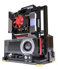 Open Air PC Test Bench Frame For ATX MATX ITX Motherboards Aluminum Bare Chassis With 8mm Magnesium Aluminum Alloy DIY Build Stand