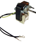 C Frame Heater Fan Motor 115V 3000 RPM One Hundredth HP CCW Shaded Pole Blower Motor With Sleeve Bearings Beefy Build For Quiet Operation Universal Replacement For Home HVAC Furnaces Air Handlers Heaters. compact HVAC blower motor with wires and shaft
