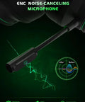 ENC microphone of Wireless Gaming Headset For Xbox Series X S And Xbox One And PlayStation Switch And Mac with ENC illustration