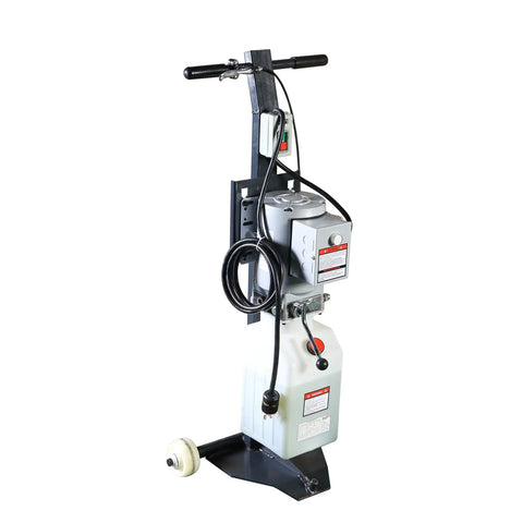 Portable Mid Rise Scissor Lift With 6600 Pound Capacity And 55 Inch Max Lift Height Shop Grade Hydraulic Jack with a smart design and stable base.