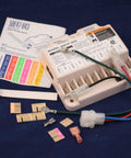 Hot-Surface Ignition Control Board 50E47-843 OEM Replacement with program keys and manual on blue background