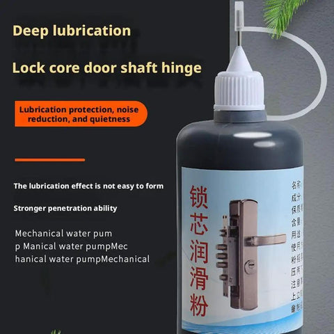 Graphite Lock Lubricant Powder For Car Keys And Door Locks Universal Hinge And Window Guide Lubricant bottle