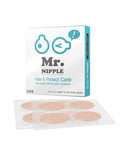 Men Nipple Covers For Concealing And Chafing Protection 50 Pairs Ultra Thin Translucent Film packaging and covers displayed.