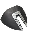 Hd300 Sport Whale Tail Hydrofoil Stabilizer for outboards, black, with dorsal fin wing, enhancing stability and speed