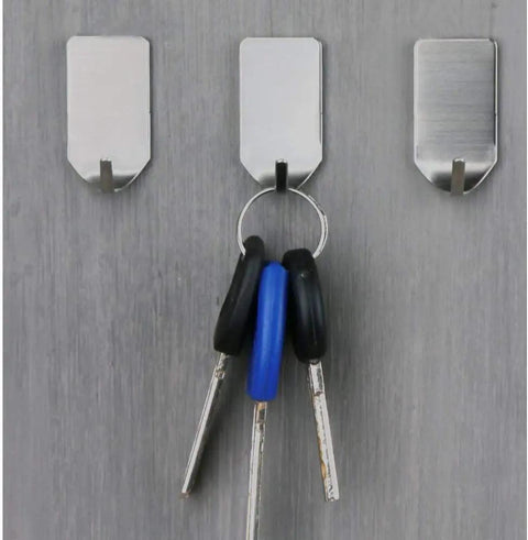 Stick On Hat Hooks For Wall Baseball Cap Rack Stainless Steel Waterproof Adhesive Hooks Heavy Duty Hold Up To 4 Lbs No Drill Easy Install 20 Pack Keeps Your Caps Neatly Hung And Ready To Grab