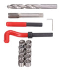 M14x1.5 Thread Repair Kit With Stainless Steel Inserts HSS Drill And Tap For Auto Engine Block Repair 15 Piece Hand Tool Set