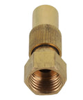 High Pressure Adjustable Copper Spray Nozzle For Agricultural Sprayers Farm Ready Irrigation And Crop Protection One Point Five Hole Easy