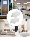 Non Slip Rug Fasteners And Corner Rug Grips Hardwood Floor Safe Rug Tape with strong adhesion in home interior settings