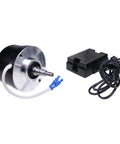 Premium Black 17 Amp 12 Volt Alternator Generator Conversion Kit For Harley Davidson G XL FL W Vintage Bikes with voltage regulator.