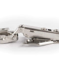Side view of 30 Pack Full Overlay Face Frame Cabinet Hinges With 105 Degree Adjustable Concealed Soft Close Cup Hinges.