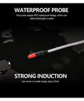 No Sweat Wall Scanner With Dead Easy Stud Detection And Deep Range Pipe Blockage Locator For Live Wire Cable Finder Plus Reliable Plumbing Diagnostic Tool waterproof probe in water with strong induction capabilities.