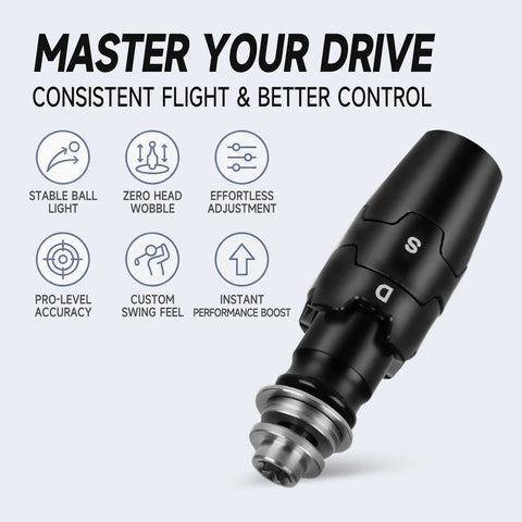 335 Tip Golf Shaft Adapter Sleeve For Fairway Woods Universal Fit For Callaway Ai Smoke Paradym Rogue ST Epic Mavrik GBB Big Bertha XR Series Pro Grade Premium Golf Club Shaft Adapter