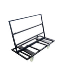 Heavy Duty Folding Table Cart Dolly 1800 Lb Capacity With 4 Swivel Casters Expandable Foldable Transport Cart frame view