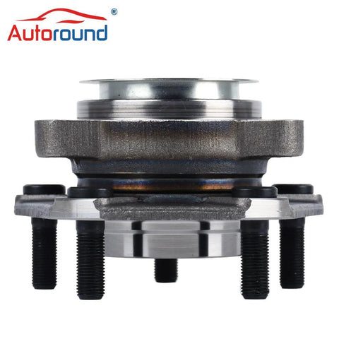 Front view of Front Wheel Bearing And Hub Assembly 513364 Fits Nissan Sentra 2013-2019, Leaf 2013-2017, NV200 2013-2019, Chevy City Express