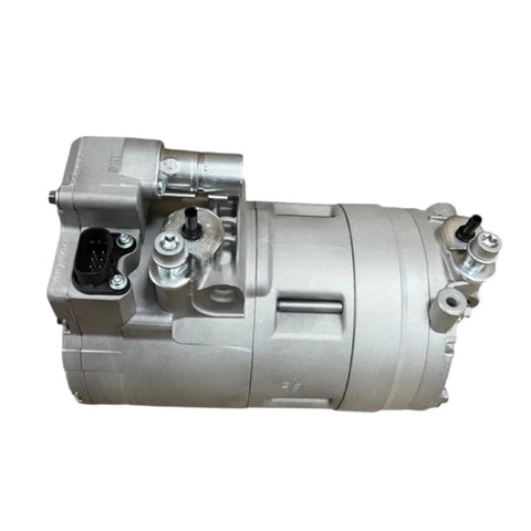 BMW Compatible Direct Fit Air Conditioning Compressor Electric Refrigeration Unit featuring toughened scroll compression.