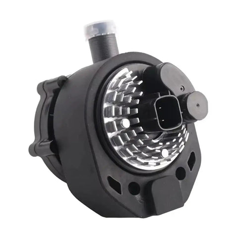 Electric Auxiliary Water Pump For Tesla Model S And X 12 To 16 Straight Up Solid Fitment keeps coolant flow smooth in OEM design.