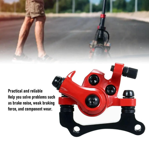 Mechanical Disc Brake Caliper for 10 Inch Electric Scooters and Mountain or Folding Bikes Aluminum Alloy Replacement Parts