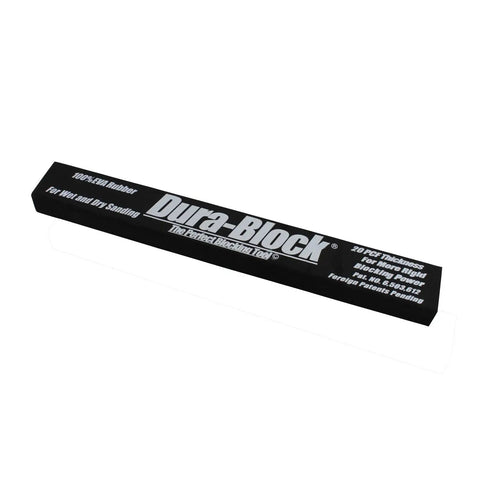 Top Shelf Standard Sanding Block For Hella Smooth Finishes On Classic Cars Boats Trucks And Airplanes Featuring Hard Surface Tension and Contour Friendly Design For Zero Hassle Prep Work in black rubber material