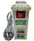 110V Sewing Machine Brushless Servo Motor With Needle Positioner 1500W showing power cord and control panel