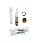 Chateau Three Valve Tub And Shower Stem Extension Replacement Part with brass and plastic fittings shown in white background
