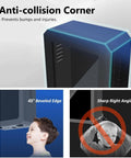 Lockable EV Charger Wall Mount Case Premium Heavy Duty Steel Outdoor Shield With Combo Key Lock anti-collision corner design