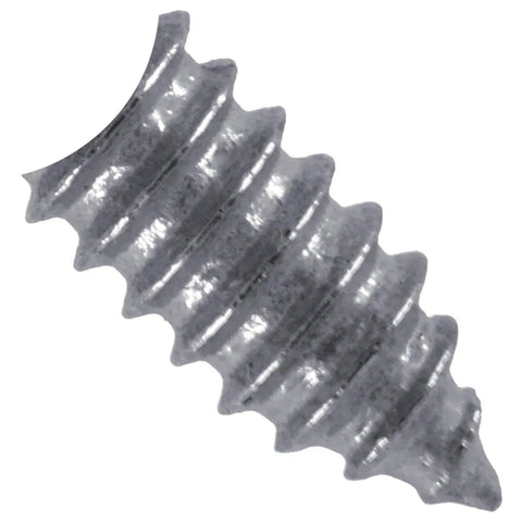 Close-up of a hot-dip galvanized screw, essential for securing Heavy Duty Fulcrum Gate Latch For Chain Link Fences.