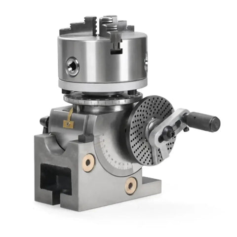 Versatile 6 Inch Dividing Head For Milling Machines CNC Ready Vertical And Horizontal Dual Purpose Quick Setup Precise Dividing